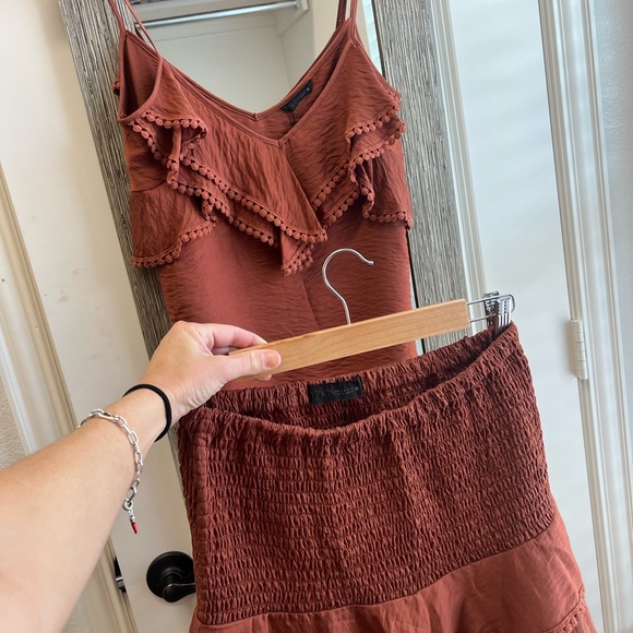 Zara Terracotta Ruffle set - Picture 8 of 14